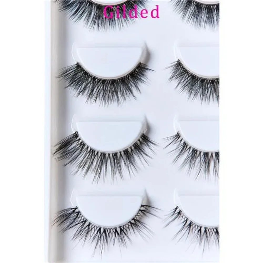 SO PINK BEAUTY Faux Mink Eyelashes Variety Pack 5 Pairs - Picture 4 of 4